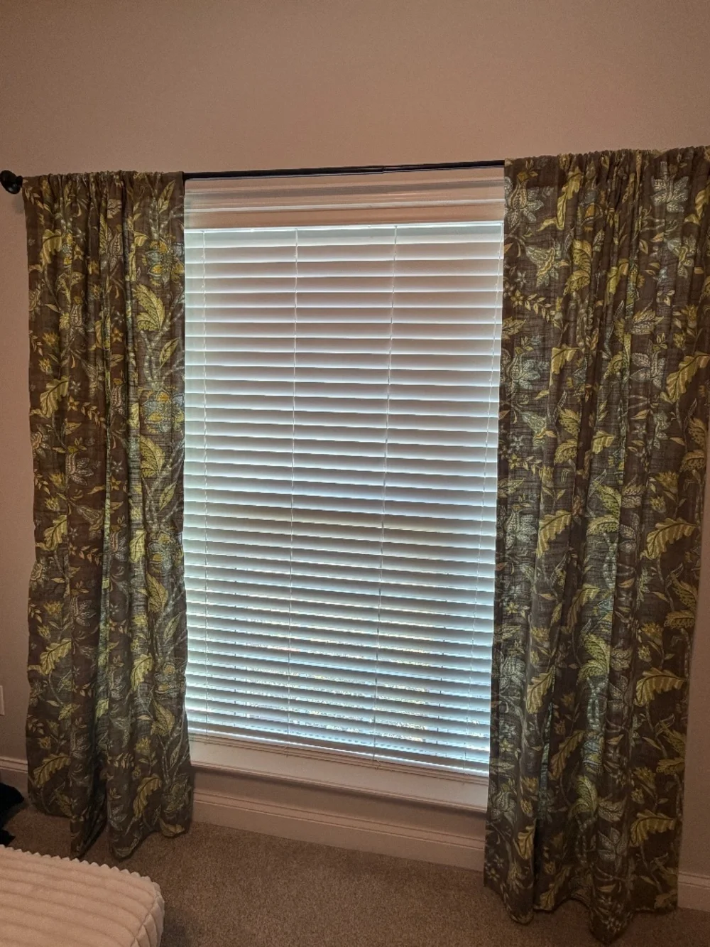 World Market Tamara Boho Floral Sleevetop Window Curtain -lined